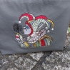 Mardi Gras Clown - Größe 19,5 x 16,3 cm