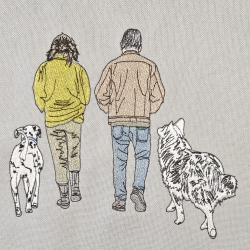 Vier auf dem Weg zum... - 13x18