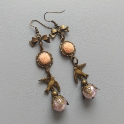 Ohrhänger Paradiesvögel