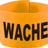 Klett-Armbinde 10 cm Höhe bedruckt mit WACHE