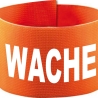 Klett-Armbinde 10 cm Höhe bedruckt mit WACHE