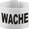 Klett-Armbinde 10 cm Höhe bedruckt mit WACHE