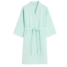 Eleganter Waffelbademantel für Damen und Herren mit modernem Stil