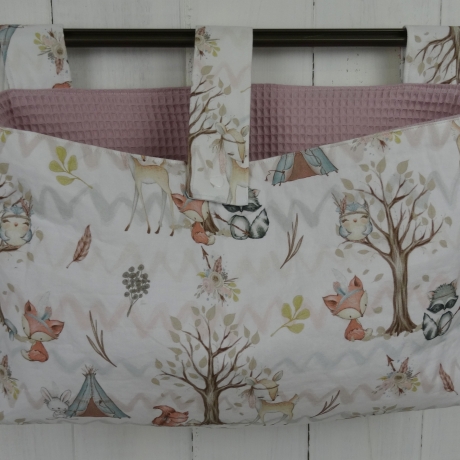 6 teiliges Utensilo-Set Waldtiere Boho