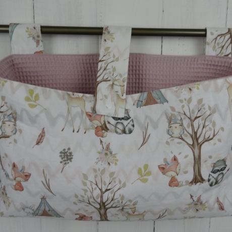 6 teiliges Utensilo-Set Waldtiere Boho