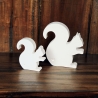Herbstdeko Eichhörnchen Figur – Tierfigur in Keramikoptik