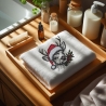 NEU Stickdatei Hirsch mit Weihnachtsmütze Blade