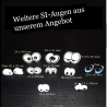 Teddy-Augen Sicherheitsaugen Plüschtier-Augen Comic-Augen (3)