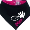 Hunde Wende Halstuch Multicolor PFOTENKRINGEL+ Name des Hundes