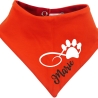 Hunde Wende Halstuch Multicolor PFOTENKRINGEL+ Name des Hundes