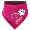 Hunde Wende Halstuch Multicolor PFOTENKRINGEL+ Name des Hundes