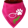 Hunde Wende Halstuch Multicolor PFOTENKRINGEL+ Name des Hundes