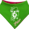 Hunde Wende Halstuch Multicolor WELPE BELLO + Name des Hundes
