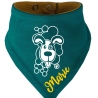 Hunde Wende Halstuch Multicolor WELPE BELLO + Name des Hundes