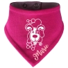 Hunde Wende Halstuch Multicolor WELPE BELLO + Name des Hundes