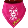 Hunde Wende Halstuch Multicolor WELPE BELLO + Name des Hundes
