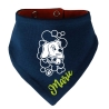 Hunde Wende Halstuch Multicolor WELPE STROLCH + Name des Hundes