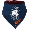 Hunde Wende Halstuch Multicolor WELPE STROLCH + Name des Hundes