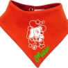 Hunde Wende Halstuch Multicolor WELPE STROLCH + Name des Hundes