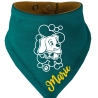Hunde Wende Halstuch Multicolor WELPE STROLCH + Name des Hundes