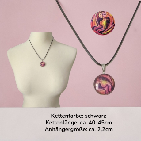 Schmuckset mit Motivstein