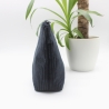 Wetbag aus Cord – Schwarz Leoprint mit beschichtetem Innenstoff
