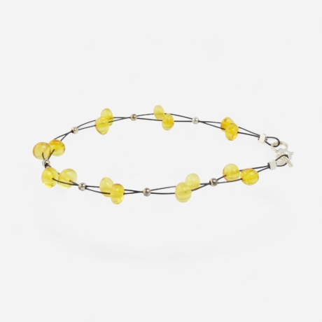 Baltischer Bernstein Armband – Edles Naturstein Armband