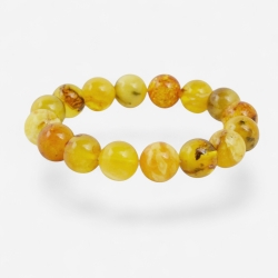 Baltischer Bernstein Armband – Premium Naturstein Design