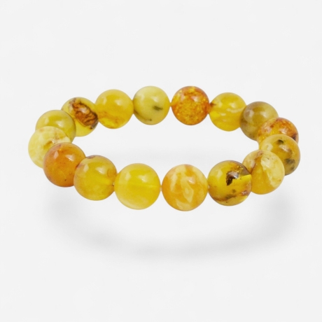 Baltischer Bernstein Armband – Premium Naturstein Design