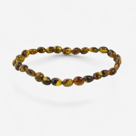 Baltischer Bernstein Armband – Bernstein Naturstein Armband