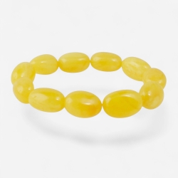 Baltischer Bernstein Armband – Handgemachter Natur Schmuck