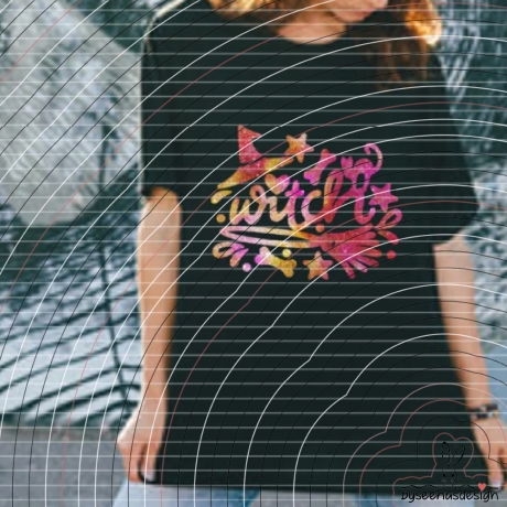 witch Plotterdatei SVG DXF 