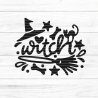 witch Plotterdatei SVG DXF FCM