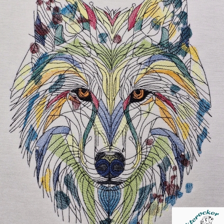 Wolf - 19.48 x 25.79 cm