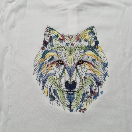 Wolf - 19.48 x 25.79 cm