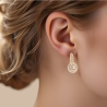 18K Vergoldete Ohrringe – Damen Schmuck für stilvolle Outfits