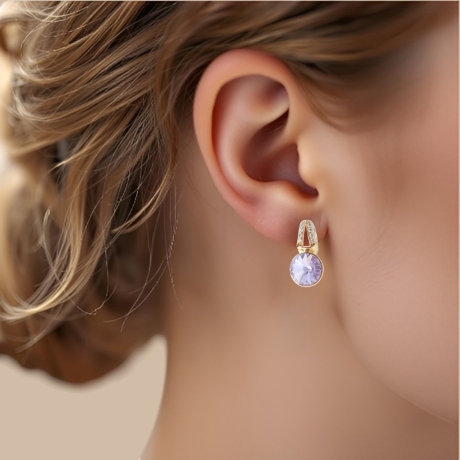 18K Vergoldete Ohrringe – Damen Schmuck mit moderner Note