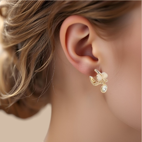 18K Vergoldete Ohrringe – Goldschmuck für stilvolle Outfits