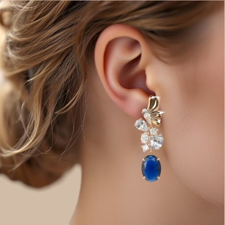 18K Vergoldete Ohrringe – Elegante Damen Accessoires mit Charme