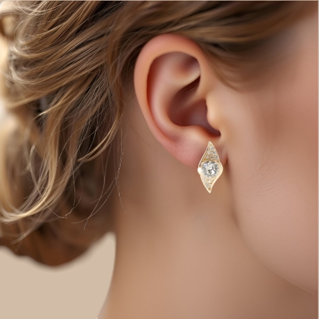 18K Vergoldete Ohrringe – Exklusiver Goldschmuck mit Charme