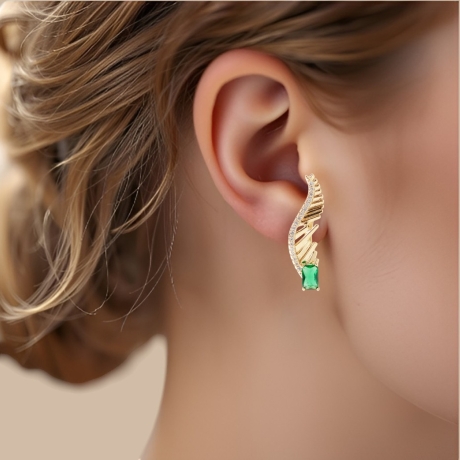 18K Vergoldete Ohrringe – Feminine Eleganz für jeden Tag