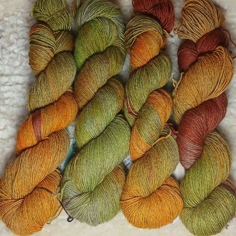 handgefärbte Wolle, Wolle mit Yak, Wolle, Merinowolle, Merino