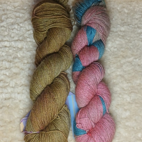 handgefärbte Wolle, Wolle mit Yak, Wolle, Merinowolle, Merino