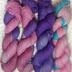 handgefärbte Wolle, Wolle mit Yak, Wolle, Merinowolle, Merino