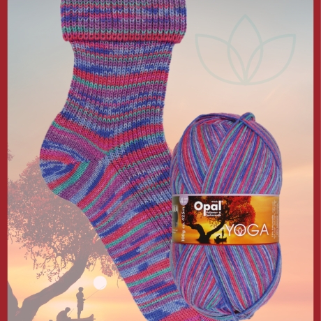 OPAL Yoga 4-fach 100g Sockenwolle