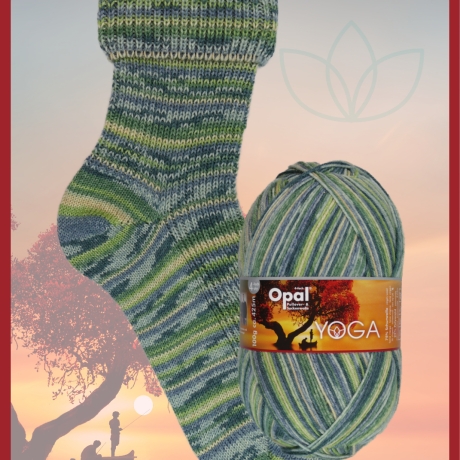 OPAL Yoga 4-fach 100g Sockenwolle