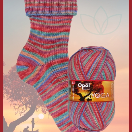 OPAL Yoga 4-fach 100g Sockenwolle