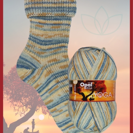 OPAL Yoga 4-fach 100g Sockenwolle