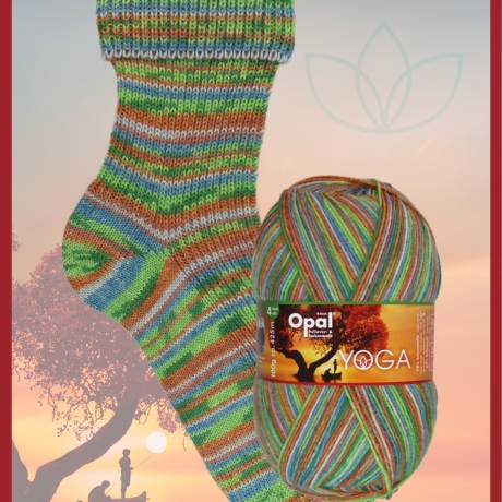 OPAL Yoga 4-fach 100g Sockenwolle
