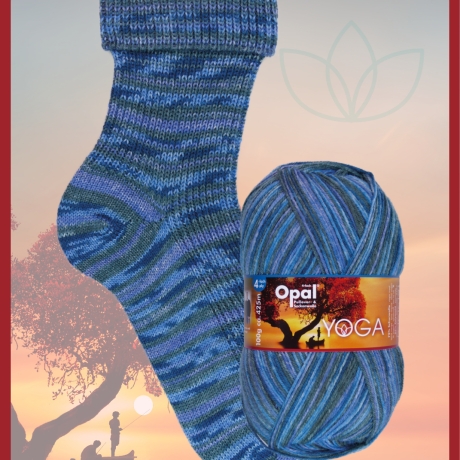 OPAL Yoga 4-fach 100g Sockenwolle